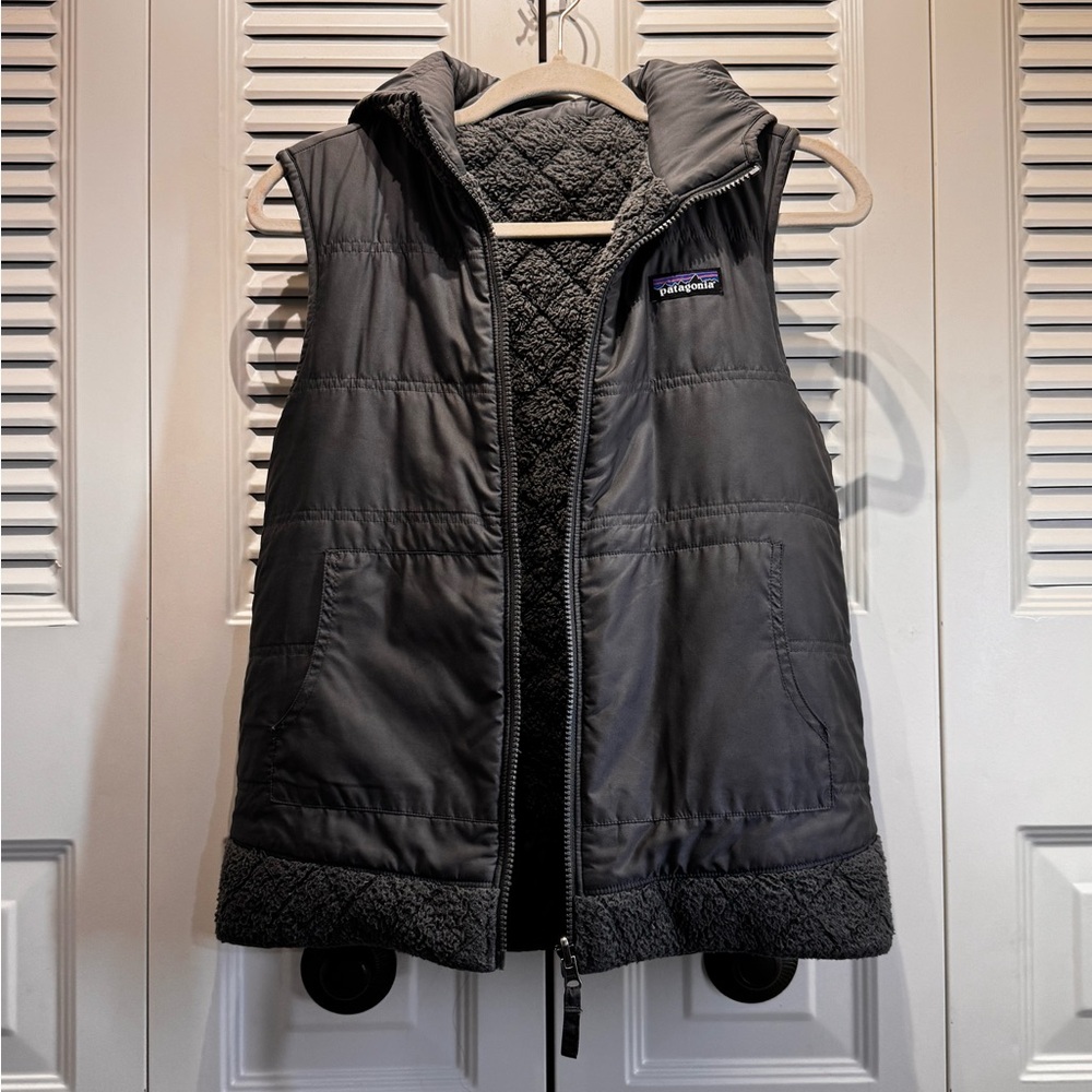 Patagonia Gray Quilted Vest